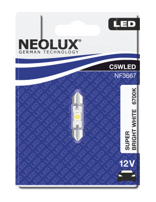 Neolux LED 12V 0,5W SV8.5-8 6700K 36mm