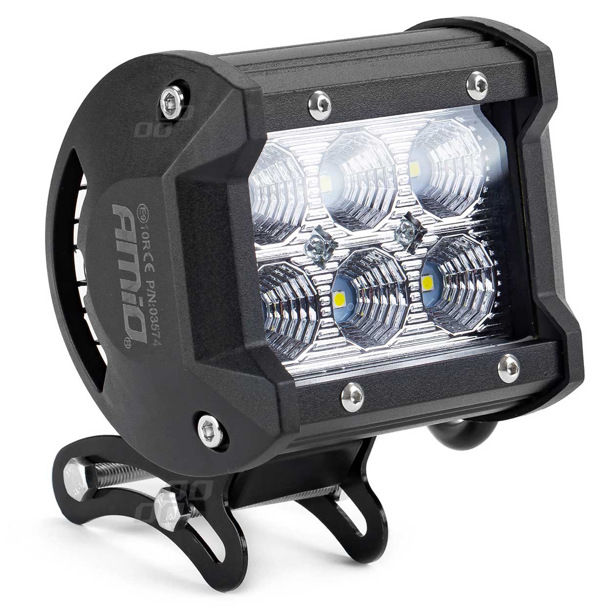 LED pracovné svetlo 6LED 95x77 18W FLAT 12/24V AWL17