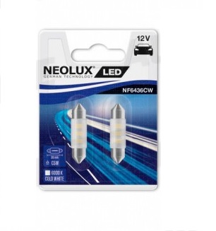 Neolux LED Retrofits 0,5W 12V SV8,5-8 C5W (NF6436CW-02B) 