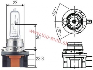 Vertex H15 12V 15/55W 