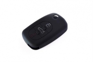 Silikónový obal na klúč Audi čierny