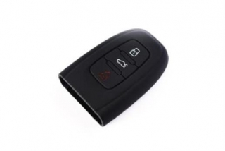 Silikónový obal na klúč Audi čierny