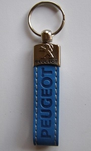 Kľúčenka Peugeot modrá