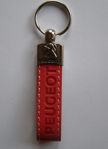 Kľúčenka Peugeot červená