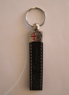 Kľúčenka Alfa Romeo čierna