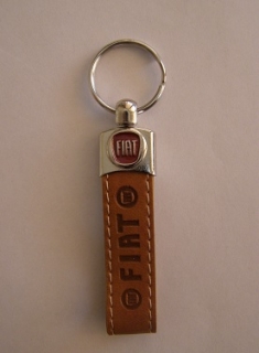 Kľúčenka Fiat hnedá