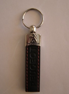 Kľúčenka Peugeot čierna
