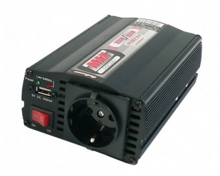 Menič napätia 12V/230V 300W USB