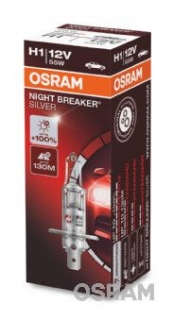 Osram H1 12V 55W Night Breaker Silver +100%