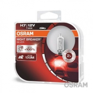 Osram H7 12V 55W Night Breaker Silver +100% Box