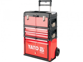 Yato YT-09101 vozík na náradie 3 sekcie, 2 zásuvky