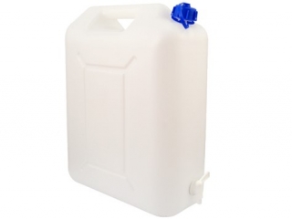 Kanister na vodu 20l s plastovým ventilom