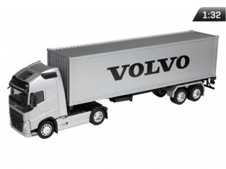 Model Volvo FH strieborný 1:32 s navesom 