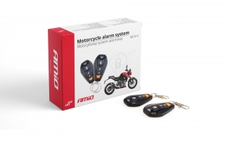AMio motocyklový alarm MCA14 s diaľkovým ovládaním