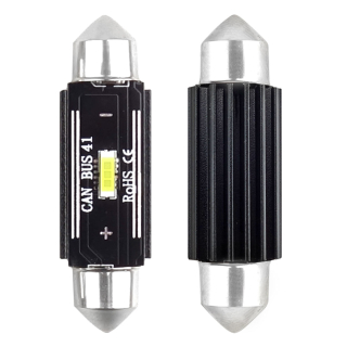 Led C10W 1SMD UltraBright 41mm 5600K 12/24V canbus 