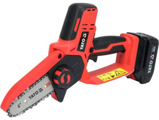 REŤAZOVÁ PÍLA 4" 18V + 2AH BATÉRIA + NABÍJAČKA 60 min.