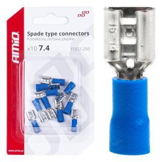 Elektrické konektory –samica (vsuvka) 7.4mm1.5-2.5mm2 15A 10 ks