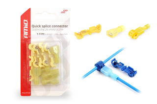 Elektrické rýchlospojky Typ-T 0,4-6mm2 24A Blister 5 ks