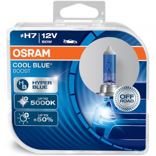 Osram H7 Cool Blue Boost (5000 K) 12V 80W PX26d (62210CBB-HCB)