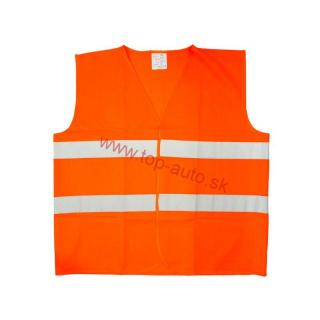 Reflexná vesta XL oranžová