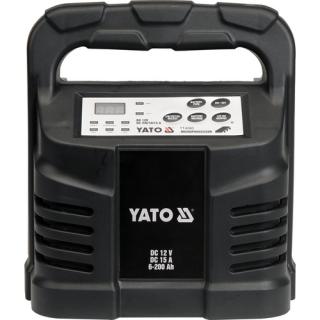Autonabíjačka YATO 15A 12V gel/microprocesorom