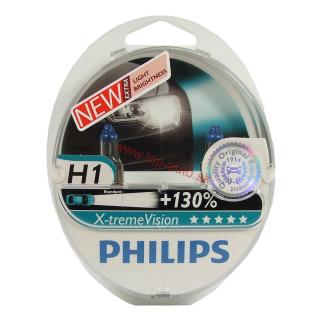 Philips X-treme Vision H1 12V 55W +130 % Box
