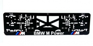 Podložka pod ŠPZ Bmw M Power 3D 1ks