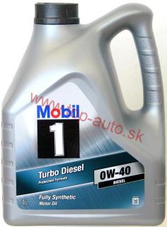 Mobil 1 Turbo Diesel 0W-40 4L