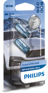 Philips WhiteVision ultra W5W W2,1x9,5d 12V 5W