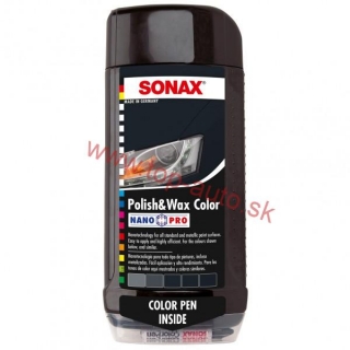 Sonax Polish & Wax Color čierny 500ml 