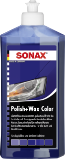 Sonax Polish & Wax Color modrý 500ml 