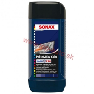 Sonax Polish & Wax Color modrý 250ml 