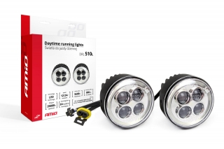 LED denné svietenie Amio DRL 510L - angel eyes