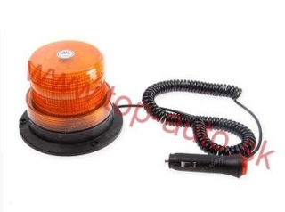 Maják oranžový 12/24V LED s magnetickou podložkou
