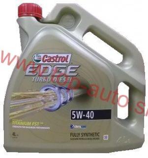 Castrol Edge Turbo diesel Titanium 5W-40 4L