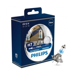 Philips Racing Vision H7 12V 55W +150% Box