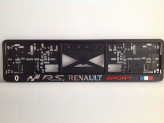 Podložka pod ŠPZ Renault RS 3D 2ks