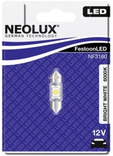 Neolux LED 12V 0,5W SV8.5-8 6000K 31mm