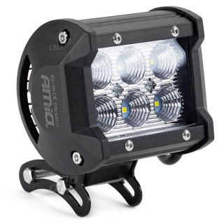 LED pracovné svetlo 6LED 95x77 18W FLAT 12/24V AWL17