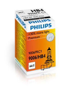Philips 12V HB4 51W Premium + 30%  